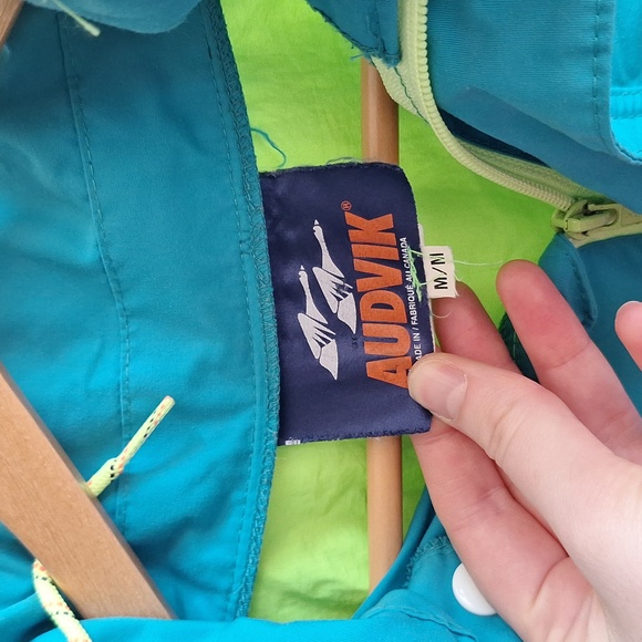 Vintage 80s Oversized Colourful Anorak - Picture 6 of 10